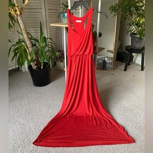 Lush halter maxi dress